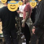 コラじゃないのか!？築地になぜかベッカムがいる!