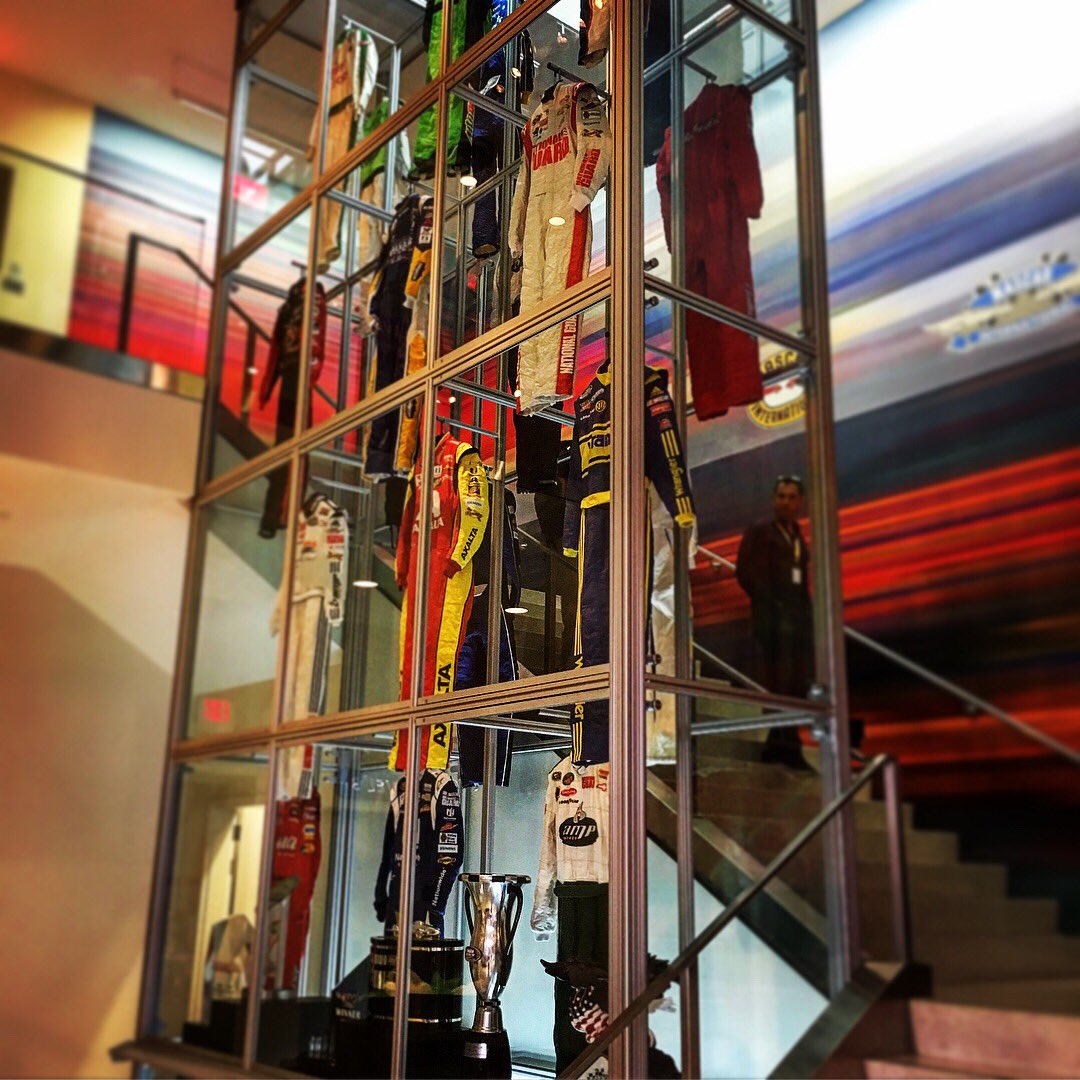 MurrayChapple's tweet photo. Finished up our two day #installation of the @DaleJr #exhibit at the @NASCARHall. Had to do new stuff and #invent things... #whirlypig #exhibitbuilders #displaymakers https://t.co/FTUSCx4OD9