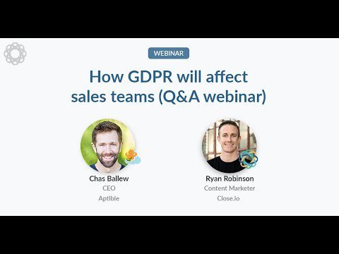 MirkoBruni's tweet photo. How GDPR will affect sales teams (Q&amp;A webinar) #sales #SaaS https://t.co/nyWkzGNzyQ https://t.co/SFqdUf1Lnt