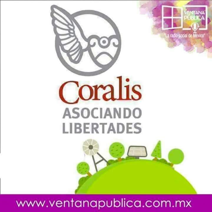 Ya estamos en vivo en  "CORALIS" con Gregorio Córdoba y Celeste Ramírez, no te lo pierdas todos los miércoles de 5 a 6 pm. A través de @VentanaPublica1 #LaRadioSocialdeMéxico <a href="/_VentanaPublica/">Ventana Pública</a> y desde nuestro sitio: ventanapublica.com.mx
