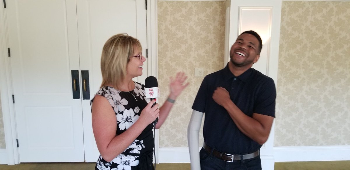 inkyjohnson's tweet photo. Great time presenting in Phoenixville, PA to Golden Eagles Food( Wendy’s) &amp; Keller Williams . https://t.co/geYXaKtKjz