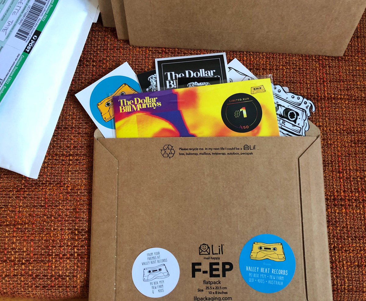 <a href="/DllrBillMurrays/">The Dollar Bill Murrays</a> pre-orders heading out. Grab your copy from valleyheatrecords.com/shop