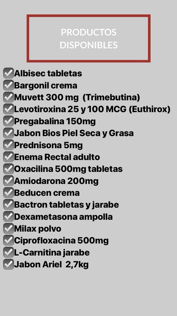 Farmaelite's tweet photo. Productos disponibles. Miércoles 23 #ServicioPublico #PuntoFijo https://t.co/GsXm4gH3HW