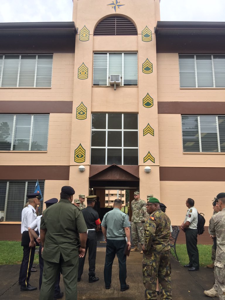 RSM1DIV_DJFHQ's tweet image. NCO Academy @25ID show cased their facilities and NCO curriculum. Great to note that our own WONCO-A is equal to our coalition partner. #RSMFORCOMD