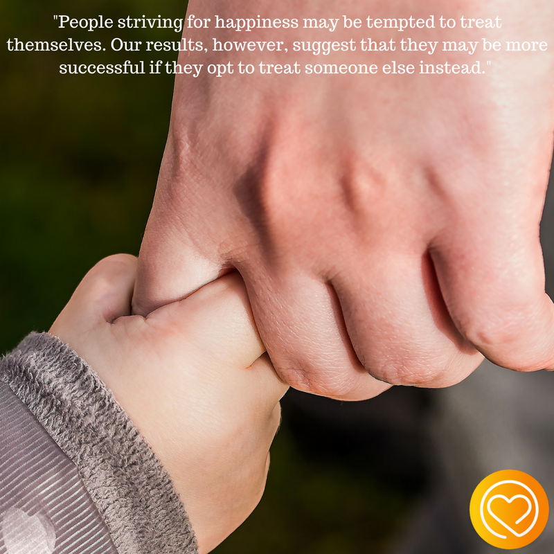 The_GoodCoin's tweet photo. A study recently published in the psychology journal Emotion shows that 
"People striving for #happiness may be tempted to treat themselves. Our results, however, suggest that they may be more successful if they opt to treat someone else instead." 

https://t.co/OGUgUz1gL1 https://t.co/kSUBpWaGMy
