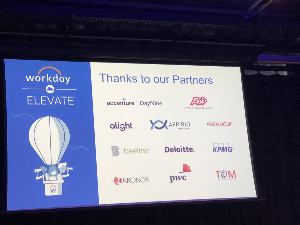 Love my partners! Thanks for sponsoring Workday Elevate #wdayelevate in both Melbourne and Sydney #sydney