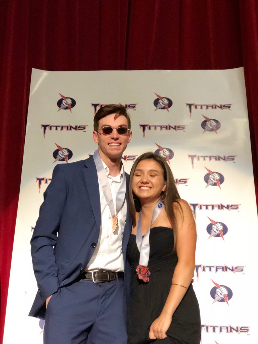 AthleticsBMHS's tweet photo. Titans Inspirational Teammate Award - Sam Agresta and Jackson Host!
#TitansESPYs https://t.co/yMwNafPuUk