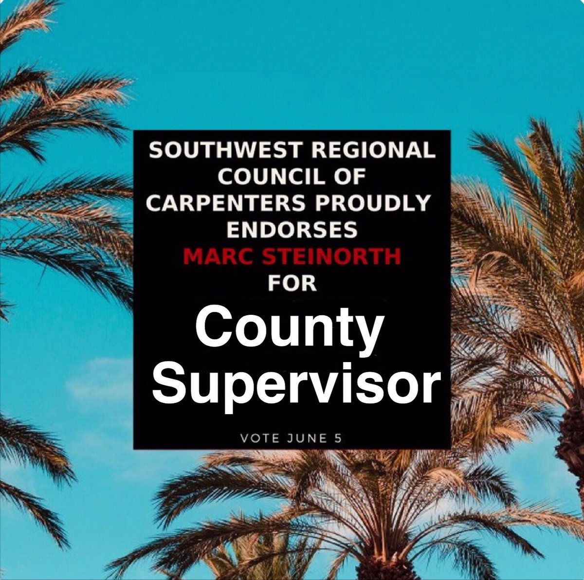 944Local's tweet image. .@MarcSteinorth is a friend of the @SouthwestCarps,We Proudly support him, and call him our friend.
#TeamSteinworth #Carpentersvote #InlandEmpire