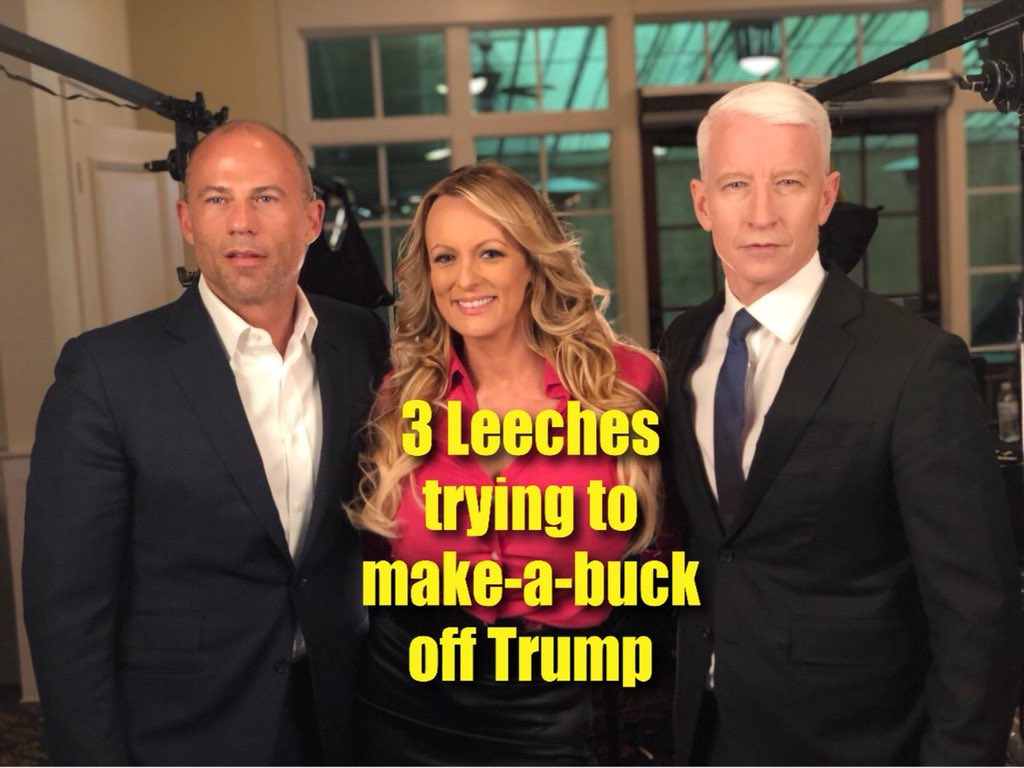 poetWOAgun's tweet photo. @MichaelAvenatti As I told you a week ago your #15MinutesOfFame are over!
How many shows do you think you’re going to be on TV this week little man?
Poof!… It’s all gone!
Stormy who?
#StormyWHO? #ObamaCRIMES #FBIgate #MAGA @POTUS @realDonaldTrump @seanhannity @charliekirk11 https://t.co/UM7FVsAIse
