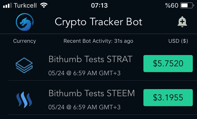 DorukArdahan's tweet photo. Bir arkadaşımın önerisiyle #CryptoTrackerBot ‘u almıştım. Söylediğine göre buraya düşen haberler daha gerçekleşmemiş oluyor. Mesela SRN kucoine çıkmadan önce burda paylaşılmıştı. Burdaki habere göre binanceta bıraktığım 63 dolarlık $XVG yi satıp $STRAT aldım. Bakalım çalışıcak mı https://t.co/7S8iKJG6ww
