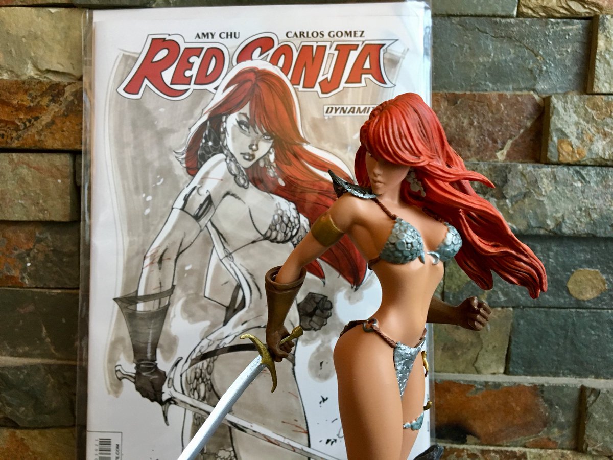 Day 4 @JScottCampbell  @DynamiteComics   #RedSonja   #DiamondEyes   #CampbellCovers