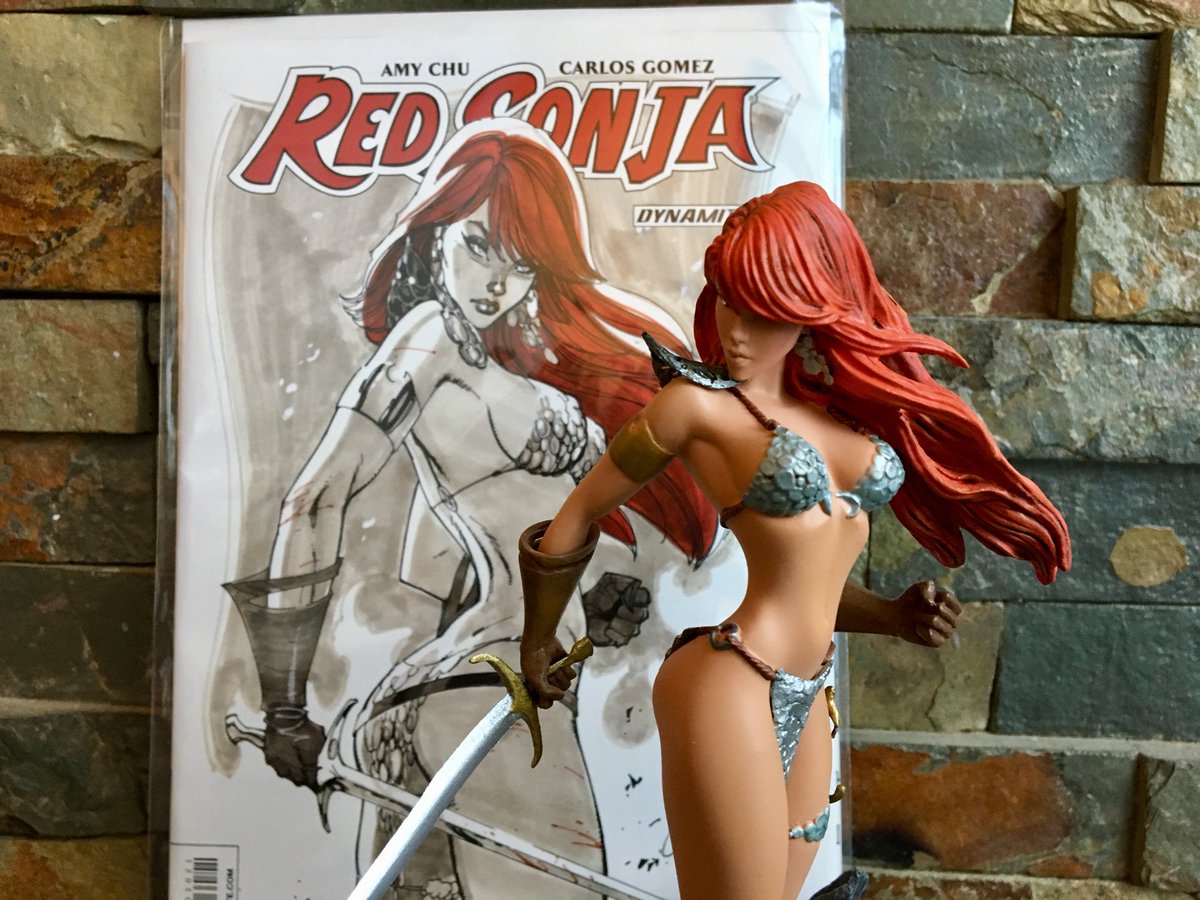 Day 4 @JScottCampbell  @DynamiteComics  #RedSonja  #DiamondEyes  #CampbellCovers