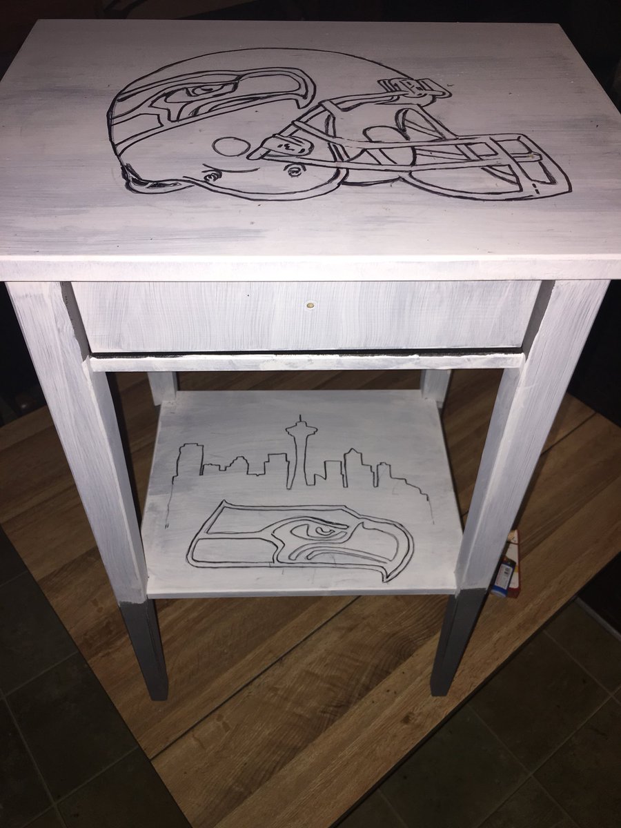 Tissueworks's tweet photo. @ReTailsThrift Looking for two end tables like this recyclable my design needs two shelf’s on each https://t.co/QyhlQgdJmd