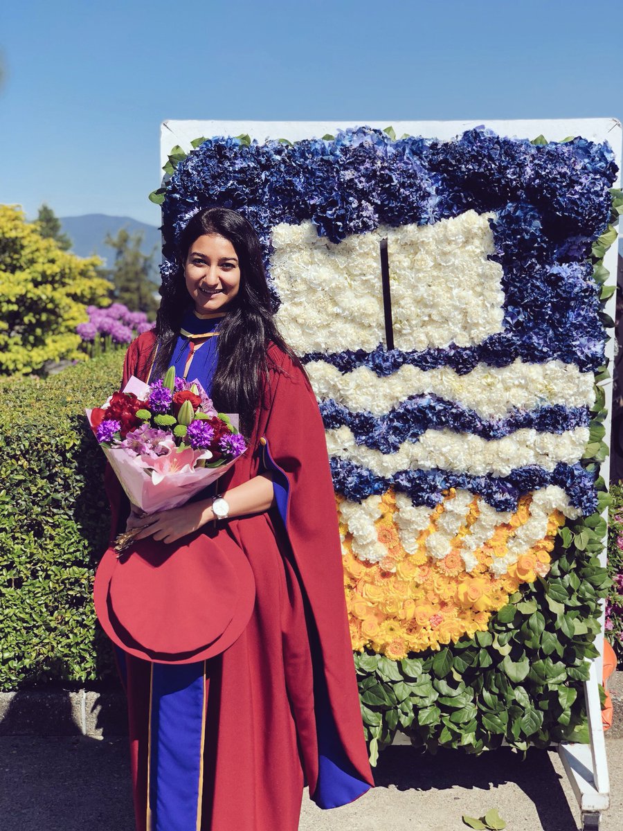 I’d be lying if I said I never dreamt of this moment, but to actually experience is surreal! Today, I’m a proud #UBCGrad #graduation #classof2018 #UBCAlumni @UBCGradSchool @UBCmedicine @UBC @alumniubc #CallMeDoctor #wizardrobes