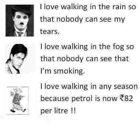 Souravert's tweet photo. #PetrolPriceHike #CommonManSuffering https://t.co/OAGWzPtCSI