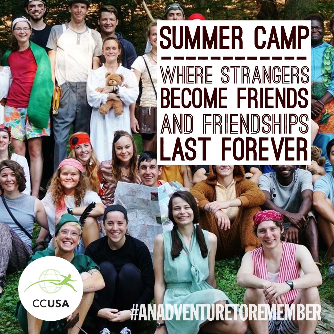 CCUSANZ's tweet photo. Here is a quote about summer camp that rings true for so many of our past participants.  Summer Camp - Where strangers become friends and friendships last forever.
#travelquote #ccusanz #gapyear #summercamp #summercamps #summercamp2018 #campquote #summercampquote https://t.co/z9DOVmWesY