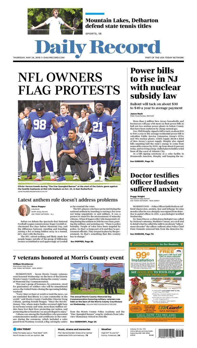 Daily Record On Twitter Good Morning Morris County It S