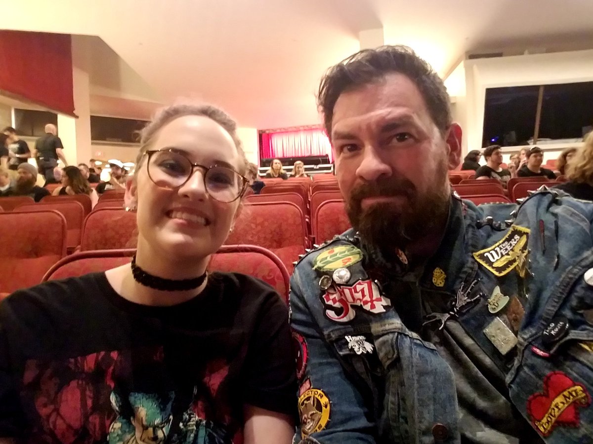 BadAsh1973's tweet photo. Kiddo and I are ready for Cardinal Copia and @thebandGHOST #wehaveghosts #wehaveeverything #rats https://t.co/BWRuCFEPTi