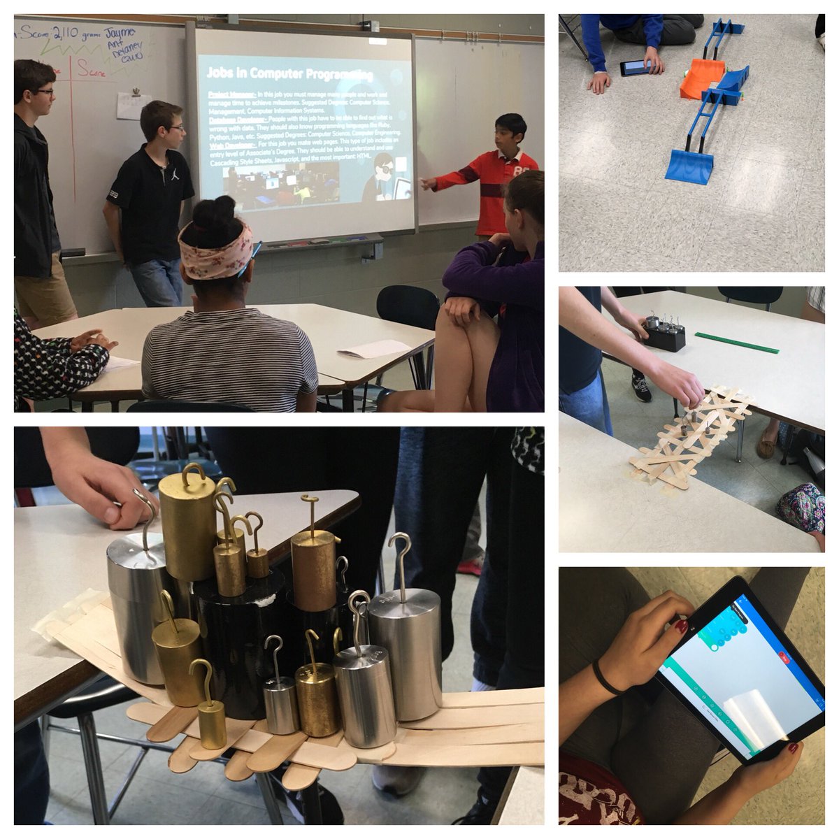 StarsonNstarson's tweet image. Student led presentation on the importance of STEAM with some amazing hands on activities! #STEAMDay18 #Arcola #strongestbridge #coding
