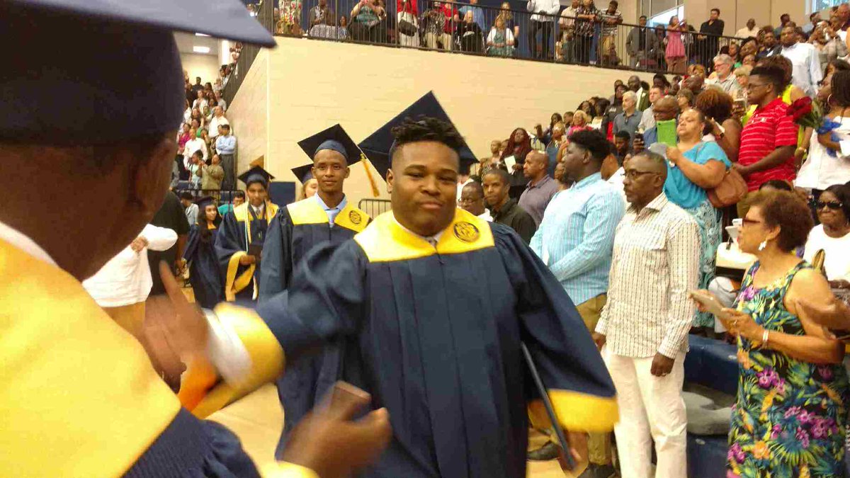 CobbSchools's tweet photo. “It’s our time. It’s our life. It’s our chance. It’s our fate. Let’s make this a day we commemorate.” @Wheeler_High #CobbGrad 👏 🎓 https://t.co/5tba2tFqIN