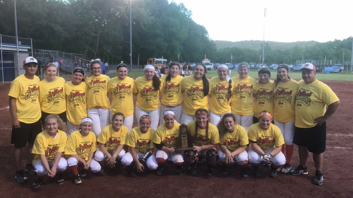 Raceland softball wins their 2nd straight 63rd District Championship by defeating Russell 16-8.🏆

The Rams will host the 16th Region Tournament next week! Make plans to come out and support this group of amazing girls beginning Monday at home.

#ThisIsHome
#YearOfTheRam