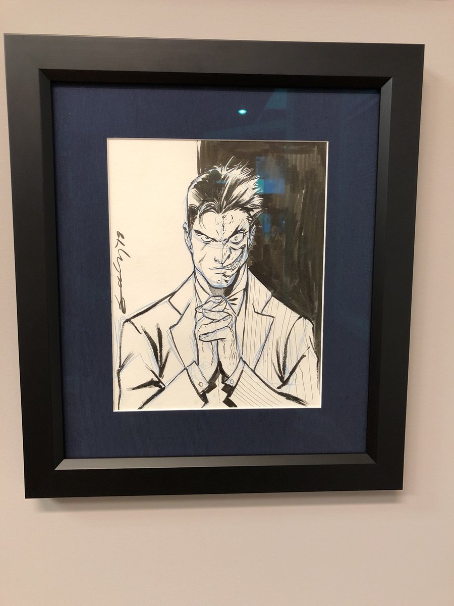 JCurosh's tweet photo. New addition to my office. Excellent #Commission by @HackinTimSeeley. Thanks for the awesome artwork! https://t.co/Mnpo9Pk1fR