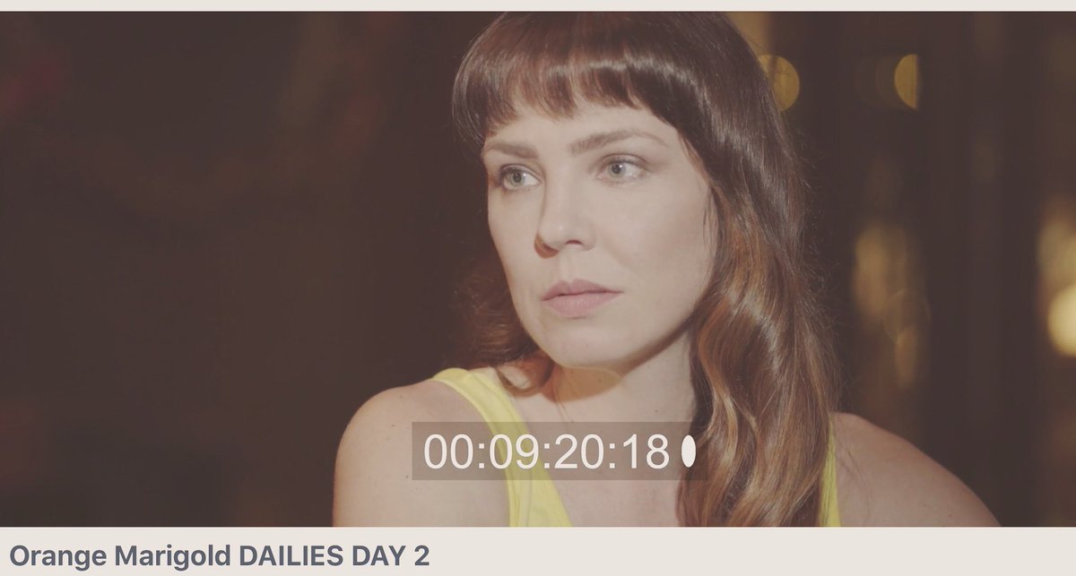 Julia_Farrell1's tweet photo. Dailies! It’s a love hate relationship ✨🎬 #orangemarigoldfilm #actorslife https://t.co/3Vwlq0RaSc