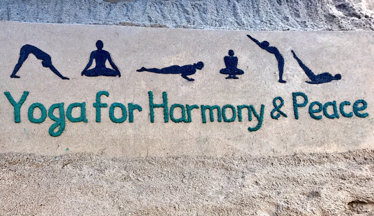 #YogaForHarmony&Peace .