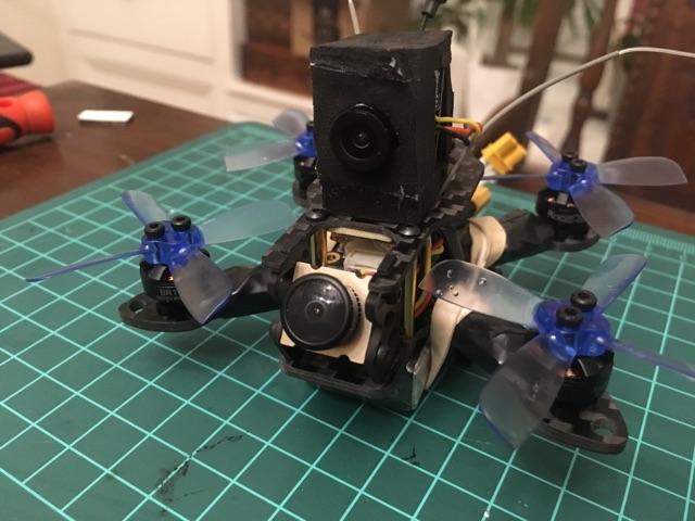 v0id404's tweet photo. It took 12 hours and $260 but I built my first quad. Yay me. https://t.co/6Cn9yBZDwf