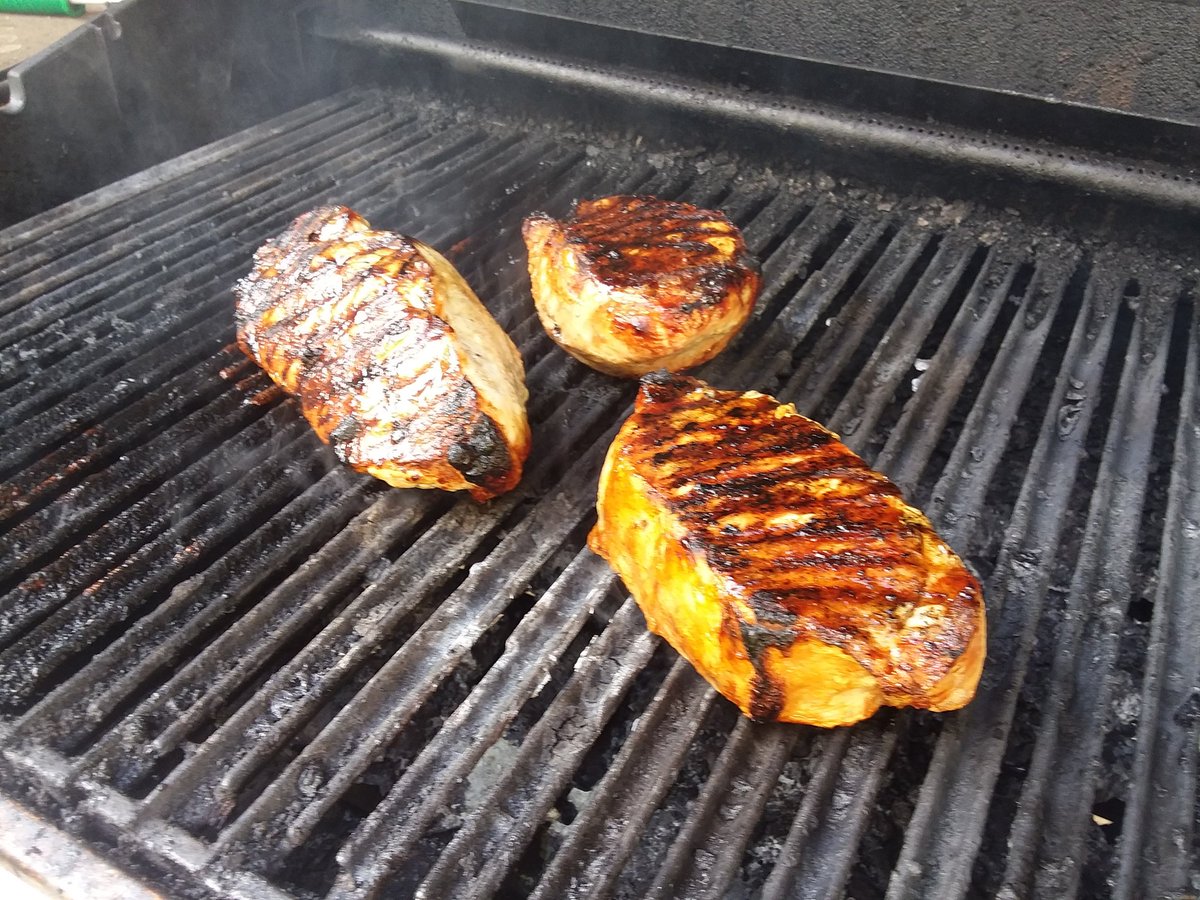 offmygrill's tweet image. Chunks of pork.