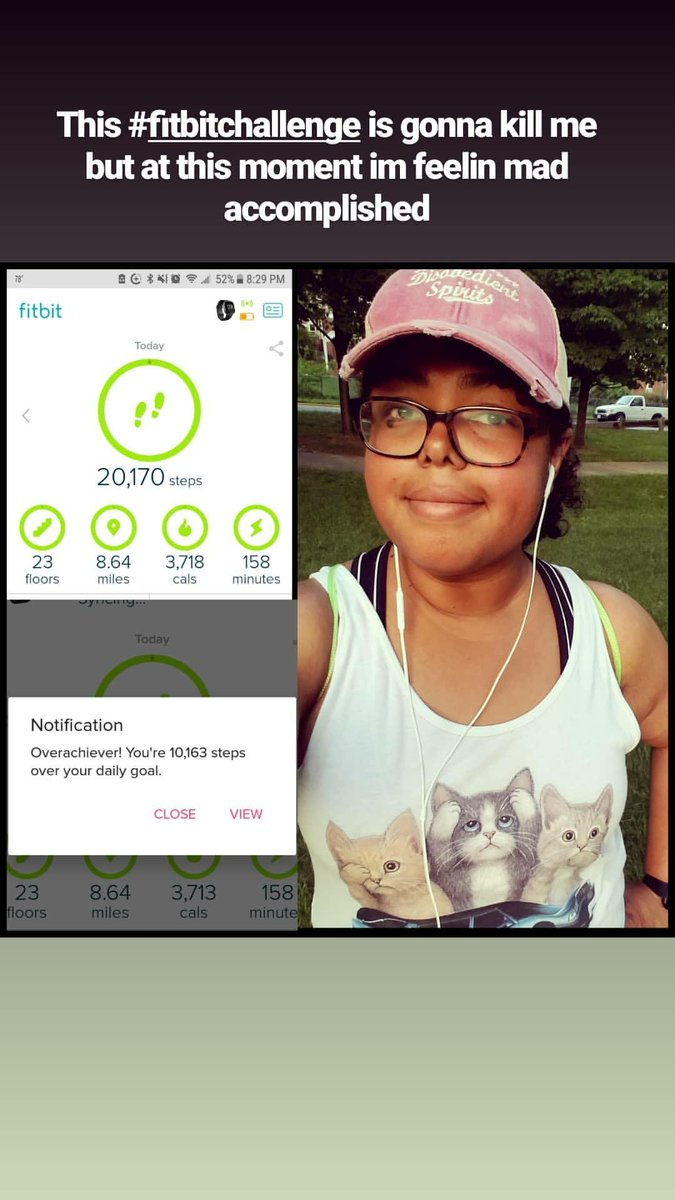 scargregjim's tweet photo. Mira cuanto im walking! Gotta give it up to my buds for keeping me motivated...even if yall hate me rn #quefancy #fitbit #workweekhustle
@1tinefork @MsFlowersTweets @TallUnionGuy @mofozzie @DaOrganizer @OneLostSheep https://t.co/CtAoE2Nj3A