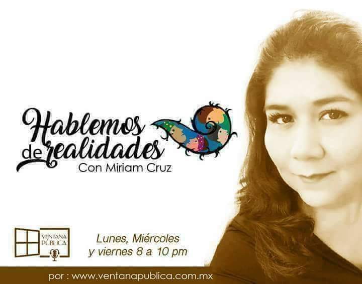 Ya estamos en vivo en HABLEMOS DE REALIDADES con Miriam Cruz!!! 
Temas: Epifanía Política. 
Invitado: Octavio Solís. 
Escúchanos en VENTANA PÚBLICA por: #VentanaPublica #LaRadioSocialdeMexico <a href="/_VentanaPublica/">Ventana Pública</a> y nuestro sitio por Internet: ventanapublica.com.mx