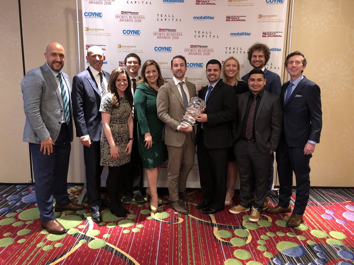 SBJ's tweet photo. The @MLS Best in Sports Social Media team #SBJAwards https://t.co/BRdkvxNa7e