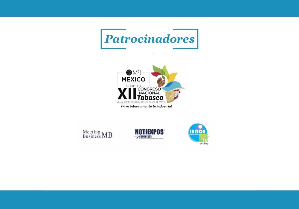 MPI_Mexico's tweet photo. Agradecemos a nuestros patrocinadores @revistanotiexpo #MeetingBusiness #InSideMxTv 

#CongresoMPI #ViveIntensamenteTuIndustria #Mayo2018 #YoSoyMPI https://t.co/iEB30D01OG