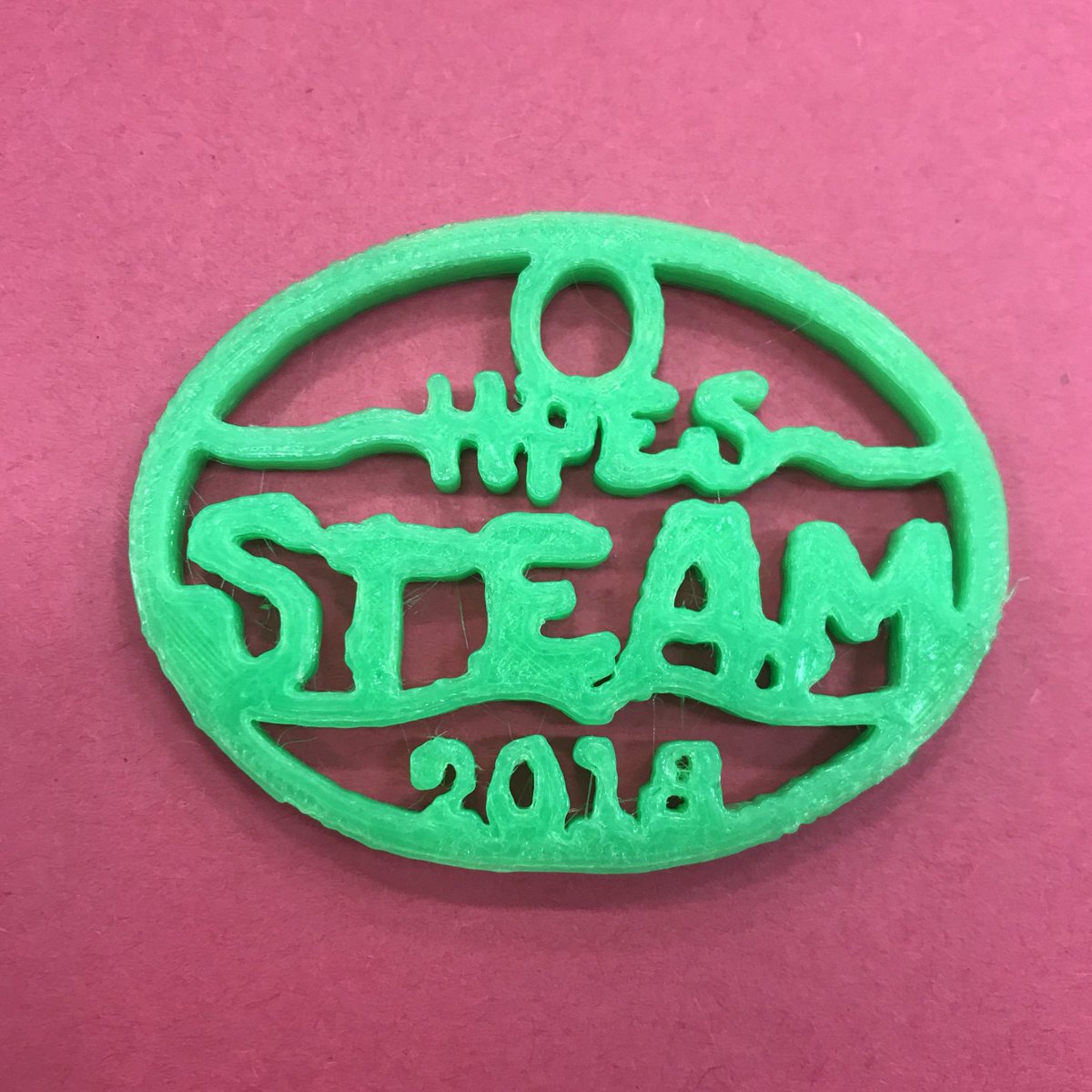 KitKatEDU's tweet photo. The 3D printer was a hit for STEAM night at #Highpointelem! Students learned about the design process starting in Google Draw all the way to production on the 3D printer. #webbelem https://t.co/YnlLkd0iHw