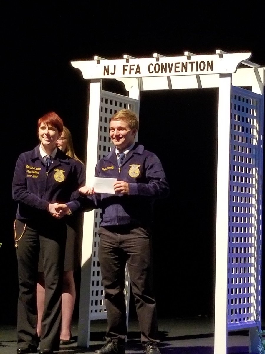 AmyKline1999's tweet photo. #WarrenHillsFFA seniors Owen Donnelly and Brittany Smith received scholarships from the #NJFFA and #NationalFFA!  Congratulations!  #WHRHighSchool, #WHRHSPride, #WHRSD, #FFA https://t.co/fm9DpQCxa0