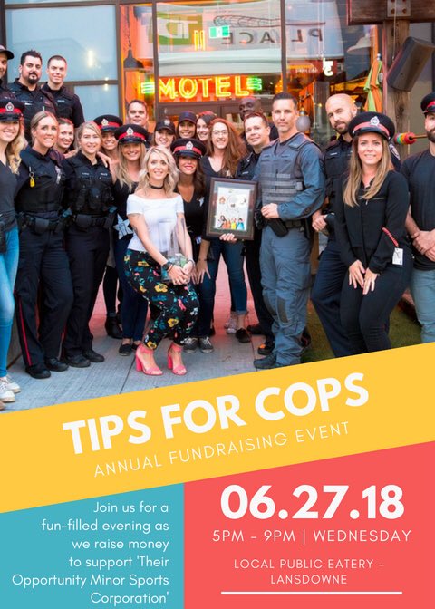 tipsforcops's tweet photo. Save the date .... #tipsforcops2018 #morethanauniform #supportingourcommunity #ottawa @OttawaPolice @Their_Opp @LOCALLansdowne https://t.co/K05ceyKO7a