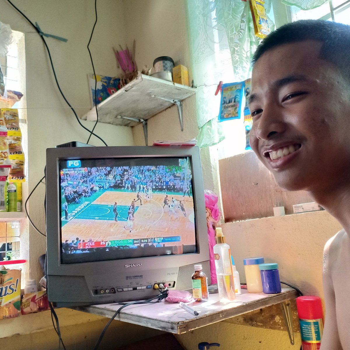 michellemedna's tweet photo. Go Cleveland !!

#NbaAbsCbn #Cleveland #CLEvsBOS #AbsCbnNBA #AbsCbnNBALive https://t.co/5Sm8flwjVB