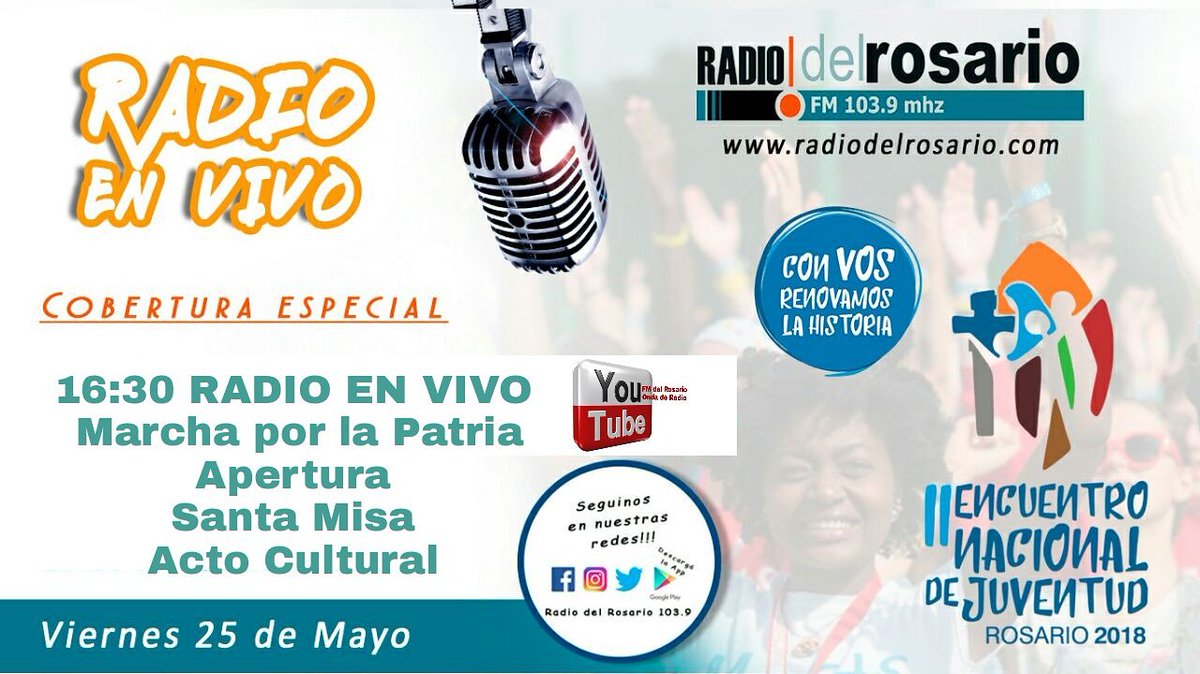 Radio Del Rosario FM 103.9 (Radiodelrosario) Twitter