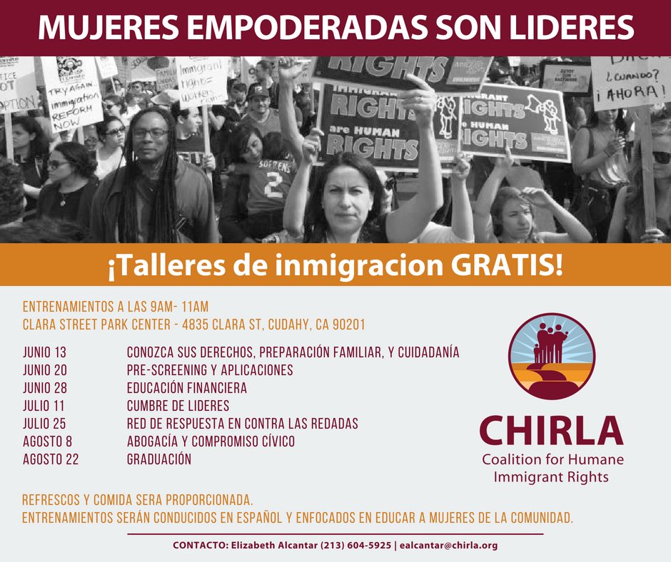 lizfromsela's tweet photo. #SoutheastLA mujeres, join this program happening in @CityOfCudahyCA beginning June 20th! 

Sign up along with your mami, abuela, tía, hermana, vecina, amiga! https://t.co/Yqsy0QV6sQ