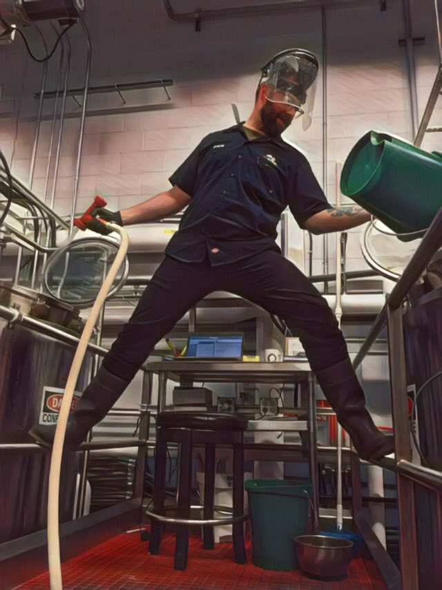 SpindriftBrew's tweet photo. This guy did his first double brew day in style today! We expected nothing less of our young grasshopper ๐๐๐ป๐ป #nscraftbeer #brewx2 #doublebrewday #doubleradler #younggrasshopper #fastlearner #learningfromthebest #isthatwaterreadyyet #canwedoadoublewaterbrew https://t.co/TESJqK12EW