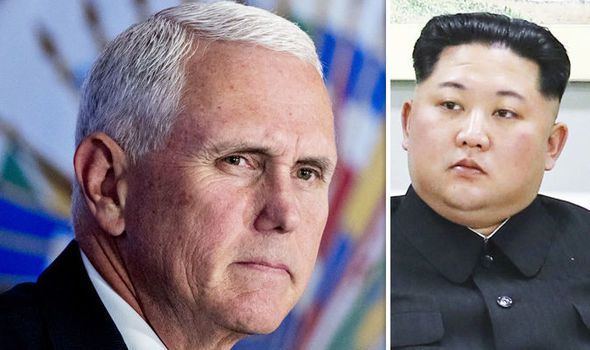 Daily_Express's tweet photo. North Korea BLASTS Mike Pence as a 'political DUMMY' and warns of 'nuclear SHOWDOWN' https://t.co/QeynmCEgoi https://t.co/eKWgTaLzSP