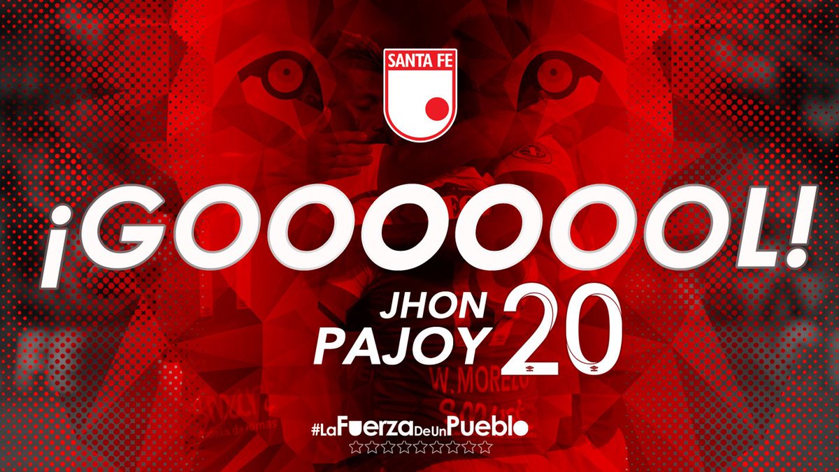 SantaFe's tweet photo. ¡¡GOOOOOL CARDENAL!! ¡¡GOOOOOLAZOO DE PAJOY!!!
#EMExSFE ⏱54 |0x3| 🇲🇨🦁
¡Somos #LaFuerzaDeUnPueblo! https://t.co/t3PNTFOjtZ