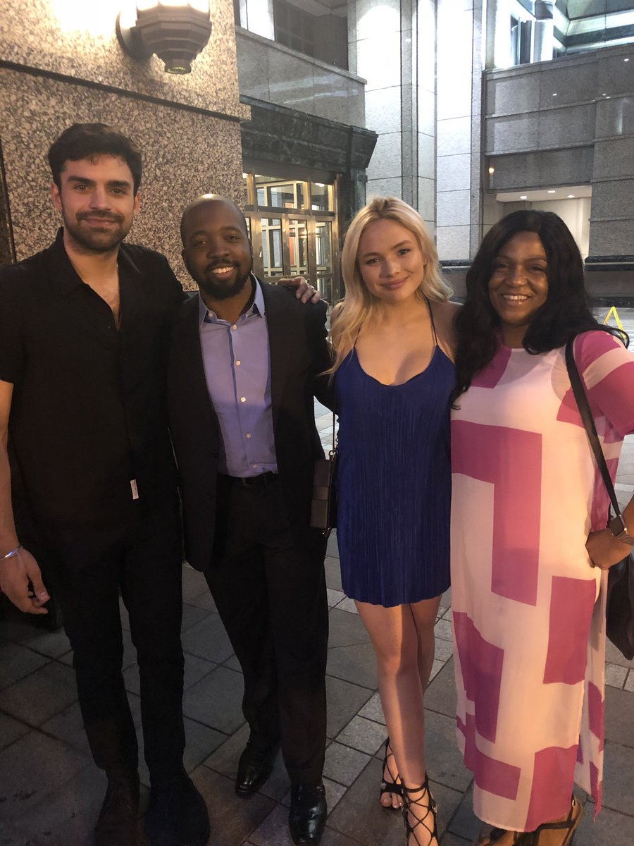 tlbowman2's tweet photo. Had a chance to meet the very kind @seanjteale and @NatalieAlynLind from one of my shows @TheGiftedonFOX, while out celebrating graduation with some of the fam! All the best to you, and looking forward to Season 2! @1stLadyDG1 #medschool #medtwitter #OMSIV #nightb4graduation https://t.co/hgJgo2QAwy