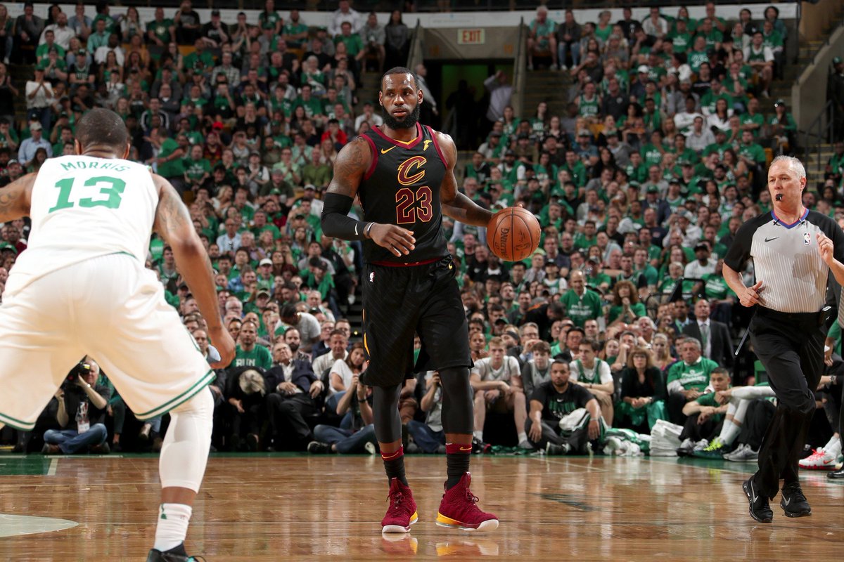 cavsbr_'s tweet photo. Com 16 pontos, @KingJames foi o cestinha do 1º tempo! 👑 #NBAnaESPN #NBAPlayoffs #WhateverItTakes https://t.co/YbyXvmBADu