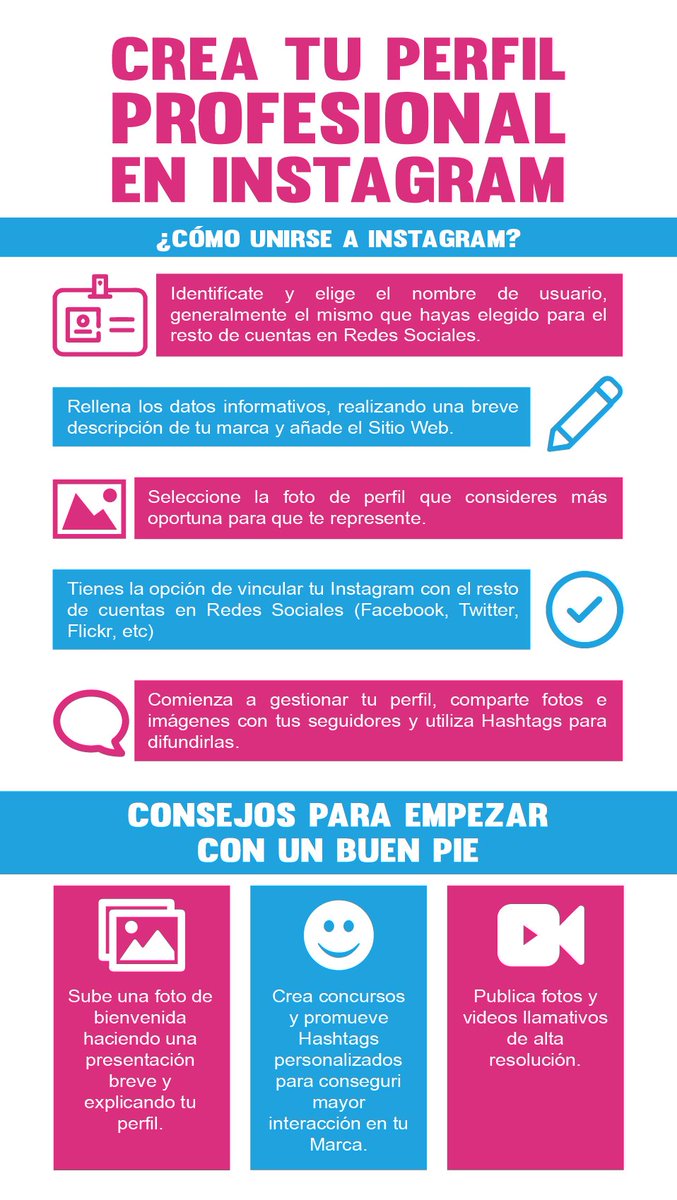 Compra24x7's tweet image. Aprende como crear tu #PerfilProfesional en #Instagram.