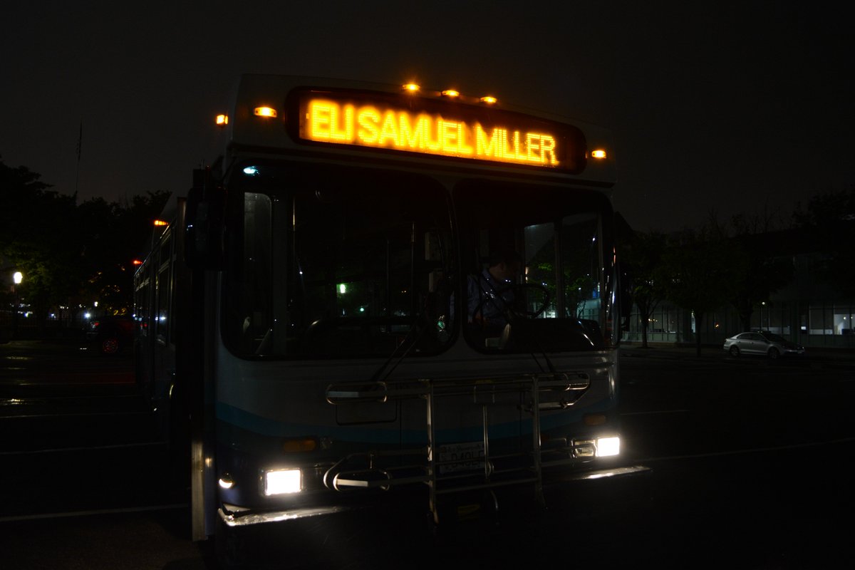 JFabi's tweet image. This weekend's #PromBus, as driven by the @MITTransitLab's very own @esmiller90.