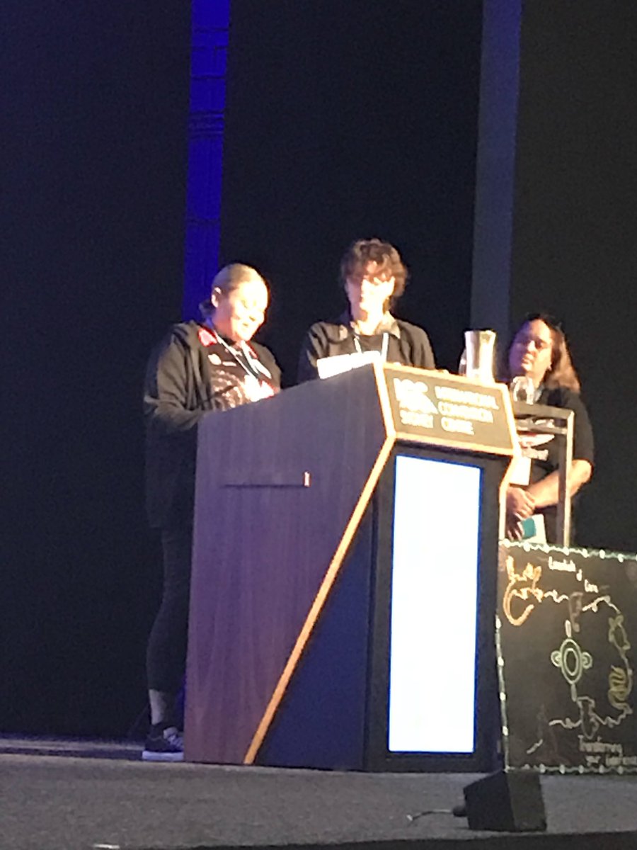 ProfBrendan's tweet photo. A privilege to hear the ‘Dreamtime story’ of K McGuinness’ transition into nursing as an #Aboriginal woman #inspiring #grounding #respectingthepast #essentialsofcare @NSWHealth @annalousia61 @DebraThoms @JanDewing @QMUniversity @QMUBScHonsNurs https://t.co/955ntmcRAc