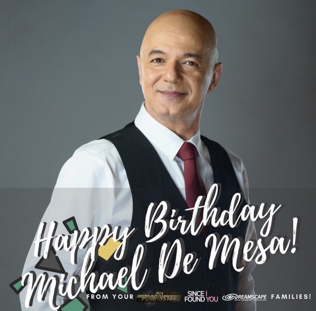 Happy birthday to our dear Tito Michael de Mesa!  From your Dreamscape Family  