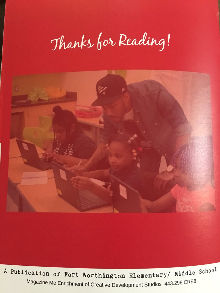 AkioEvans's tweet photo. My students did an amazing job creating their kid magazine that highlights Kid Apps they’ve created for kids. .
#creativedevelopmentstudios
#AkioEvans
#READ💥 https://t.co/qi2lUyKF1X